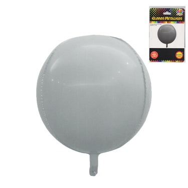 Globo Metalico 22 Orbz Blanco