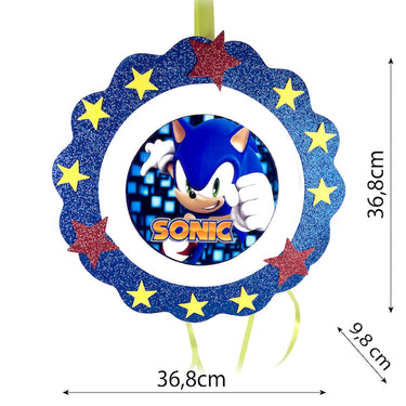 Piñata Reloj Sonic