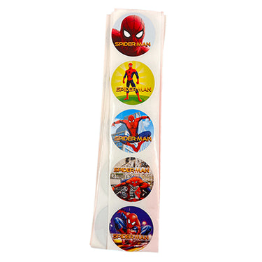 Set Adhesivos Spiderman 100 Unidades