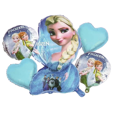 Globo Mylar Frozen 5 Piezas