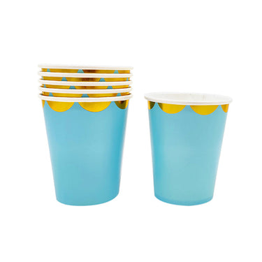 Vaso Carton Pastel Colores 6 Unidades