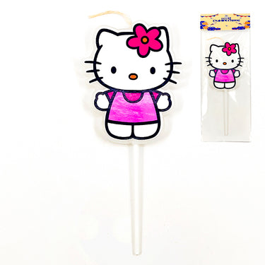 Vela 2D Forma Hello Kitty