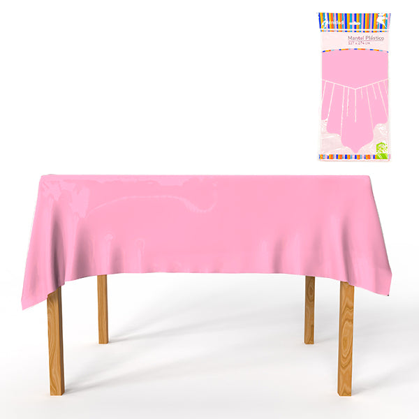 Mantel Pastel 137X183 Rosado