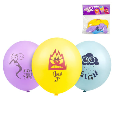 Globo Impreso R12 Latex Inside Out 9 Unidades