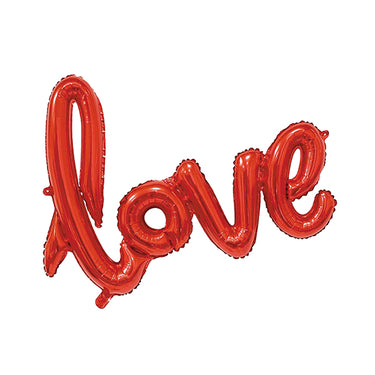 Globo Mylar Love Manuscrito