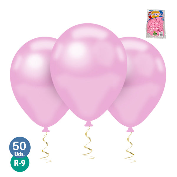 Globo r9 Partytex Liso Colores 50 Unidades