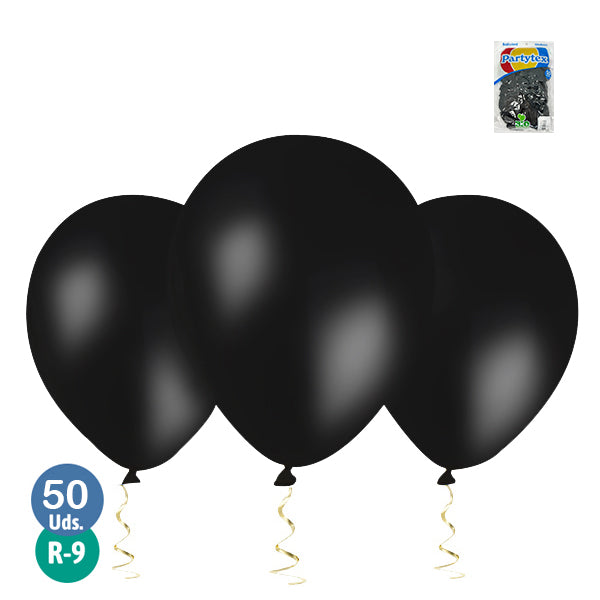 Globo r9 Partytex Liso Colores 50 Unidades