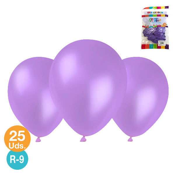 Globo R9 M.G Colores 25 Unidades