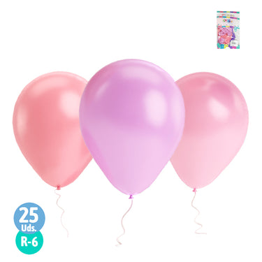 Globo r6 M.G. Pastel Surtido