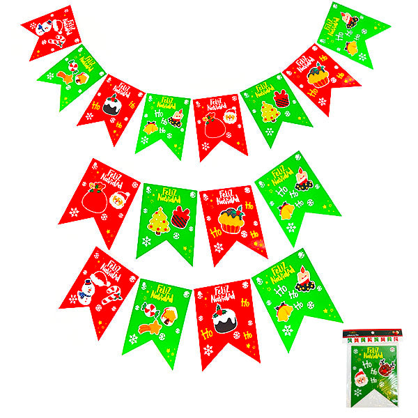 Banner Navidad Monitos 5 Mts