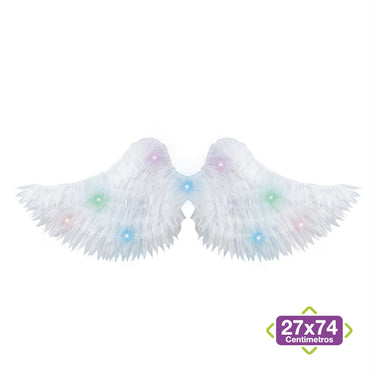 Alas Angel Led Blanca 27X74 Cm