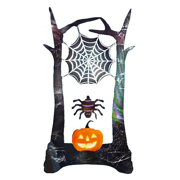 Decoracion Inflable Halloween Telaraña Arbol