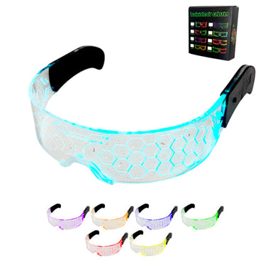 Lentes Led Futurista   1 Unidad