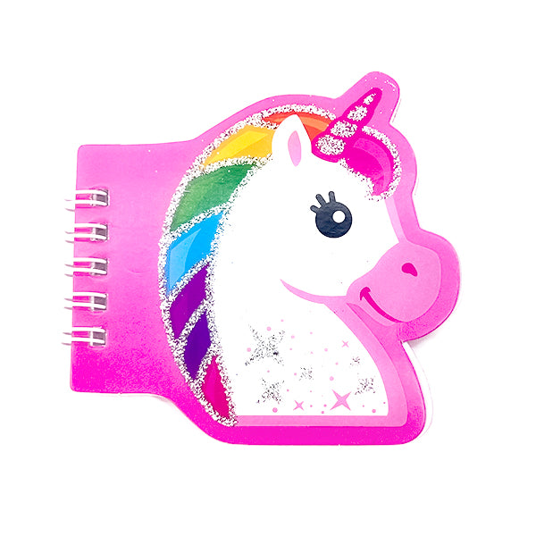 Libreta Anillada  Glitter Unicornio