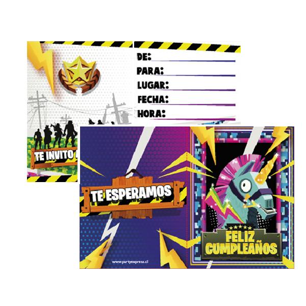 Tarjeta Invitacion Fortnite 6 Unidades