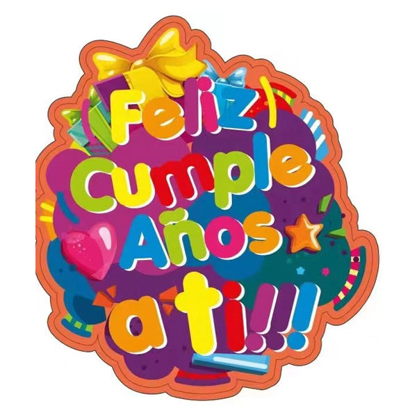 Caja de regalo de cumpleaños de piñata 3d